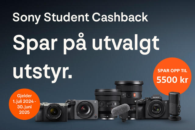 Sony Student Cashback